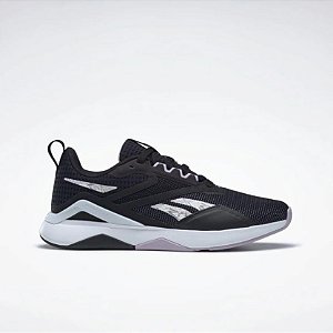 Tênis Reebok NanoFlex TR2 Feminino Preto Lilás Cross Treino