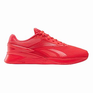 Tênis Reebok Nano X3 Unissex Vermelho Cross Training Treinos