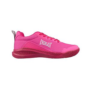 Tênis Everlast Range 2 Feminino Rosa Branco Cross Treinos