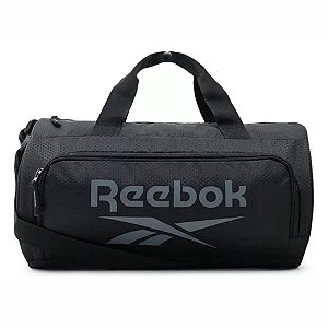 Bolsa Reebok Perth Unissex Preto Mala Esportiva Dia a Dia