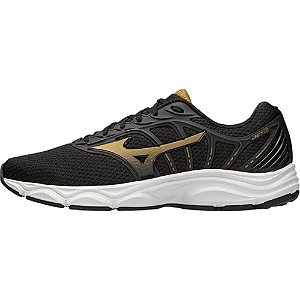 Tênis Mizuno Jet 6 Unissex Preto Corrida Treinos Caminhada