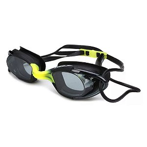 Óculos De Natação Speedo Mariner Preto Amarelo Espelhado