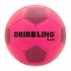 Bola de Futebol Campo Sportcom Dribbling Flash N. 5 Rosa