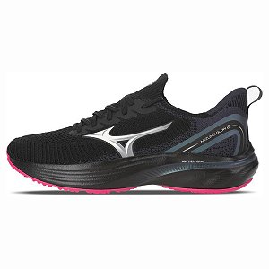 Tênis Mizuno Glow 2 Feminino Preto Rosa