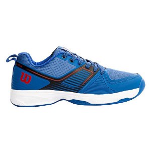 Tênis Wilson Ace 3.0 All Court Unissex Azul Preto Vermelho