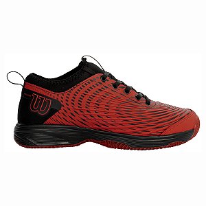 Tênis Wilson Pro Open 3.0 Clay Court Unissex Vermelho Preto