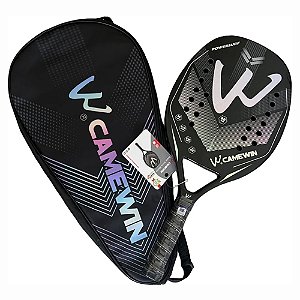 Raquete de Beach Tennis Camewin em Carbono 3k PowerSurf