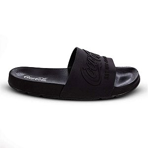 Chinelo Coca Cola Shoes Slide Injetado Coke Bold Masculino