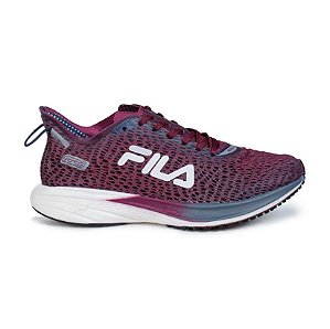 Tênis Fila KR6 Feminino Bordô Branco