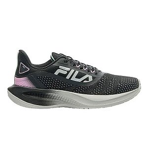 Tênis Fila Efecto Feminino Preto Rosa