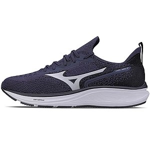 Tênis Mizuno Cool Ride 2 Unissex Marinho Preto Branco