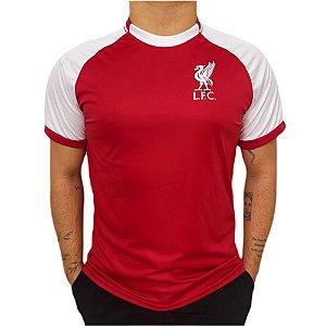 Camiseta Liverpool Fc Baltic Vermelho Oficial Licenciada Spr