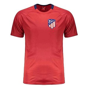 Camiseta Atlético de Madrid Vermelho Oficial Licenciada Spr