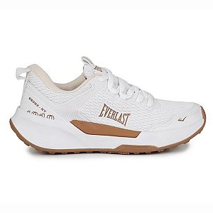 Tênis Everlast Solo Feminino Branco Marrom