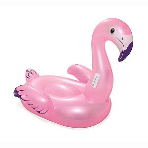 Boia Inflável Infantil com Alça Divertida Flamingo Bestway