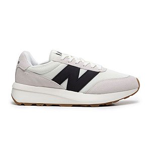 Tênis New Balance 370v1 Unissex Bege Preto
