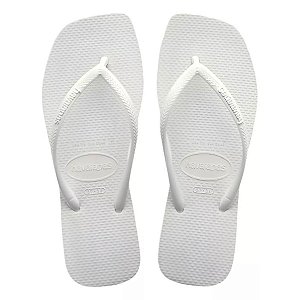 Chinelo Havaianas Slim Square Feminino Branco