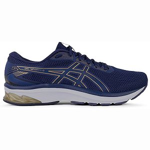 Tênis Asics Gel Sparta 2 Masculino Azul Dourado Branco