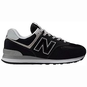 Tênis New Balance 574V2 Masculino Preto Cinza
