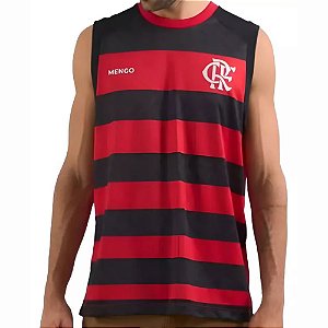 Regata Flamengo Nos Preto Vermelho Oficial Licenciada