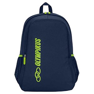 Mochila Olympikus Essential Unissex Marinho Verde Versátil