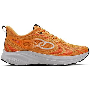 Tênis Olympikus Swift 5 Feminino Laranja Branco Conforto