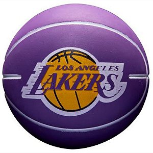 Mini Bola de Basquete Wilson NBA Dribbler Los Angeles Lakers