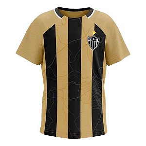 Camisa Atlético Mineiro Euforia Infantil Preto