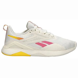 Tênis Reebok Nanoflex TR V2 Feminino Bege Rosa