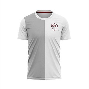 Camisa Fluminense Dystopia Unissex Branca Cinza Oficial