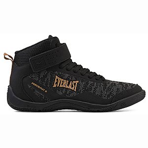 Tênis Everlast Forceknit 6 Unissex Preto Dourado Fight