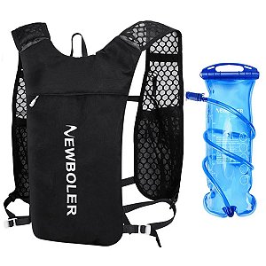Colete de Hidratação NewBoler Esportivo Ajustável 1,5L