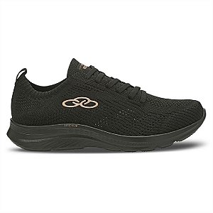 Tênis Olympikus Ultraleve 130g Feminino Preto Dourado
