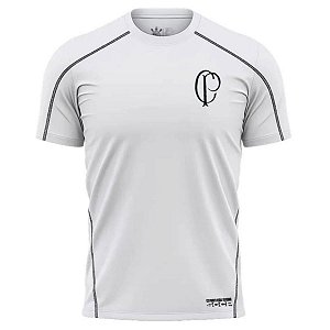 Camisa Corinthians Branco Masculina Oficial Licenciada