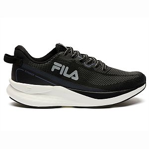 Tênis Fila Striker Masculino Preto Azul Treino Academia