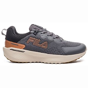 Tênis Fila Duality 2 Feminino Cinza Preto Corrida Treinos