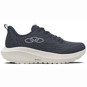 Tênis Olympikus Acqua Feminino Marinho Branco Leve Caminhada