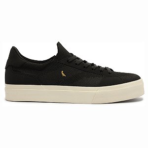 Tênis Reserva Hibrido Knit Masculino Preto Casual Urbano