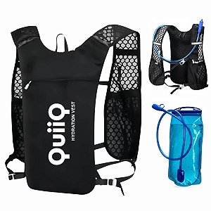 Colete de Hidratação Quiiq com Reservatório 1,5L Ajustável