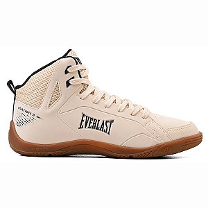 Tênis Everlast Station 3 Unissex Bege Preto Fight