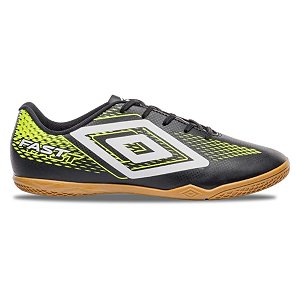 Chuteira Umbro Fast Ii Futsal Unissex Leve Confortável Preto