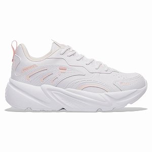 Tênis Fila Street Fit 2 Feminino Branco Rosa Urbano Casual