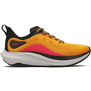 Tênis Olympikus Reverso 3 Unissex Laranja Rosa Corrida