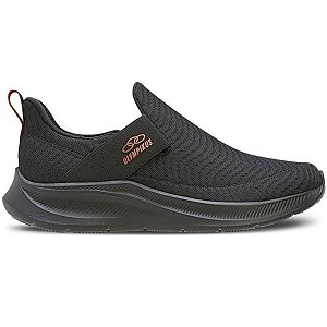 Tênis Flutua Olympikus Casual Unissex Leve Macio Preto