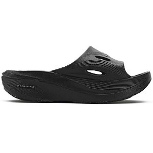 Chinelo Olympikus Pós Corre Unissex Preto Slide