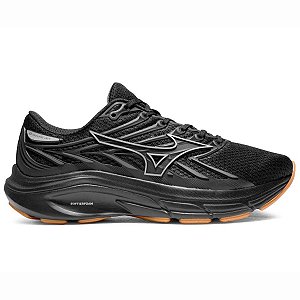 Tênis Mizuno Jet 8 Unissex Preto Corrida Treinos Academia