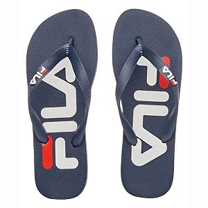 Chinelo Fila Fingers Unissex Azul Marinho Dia a Dia
