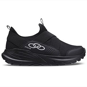 Tênis Olympikus Stream Preto Infantil Confortável