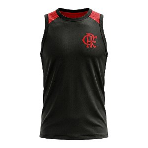 Regata Flamengo Gavea Preto Vermelho Oficial Licenciada
