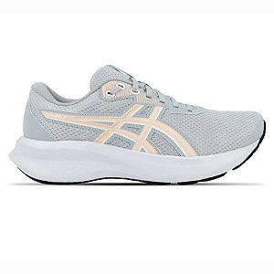 Tênis Asics Raiden 5 Feminino Cinza Branco Corrida